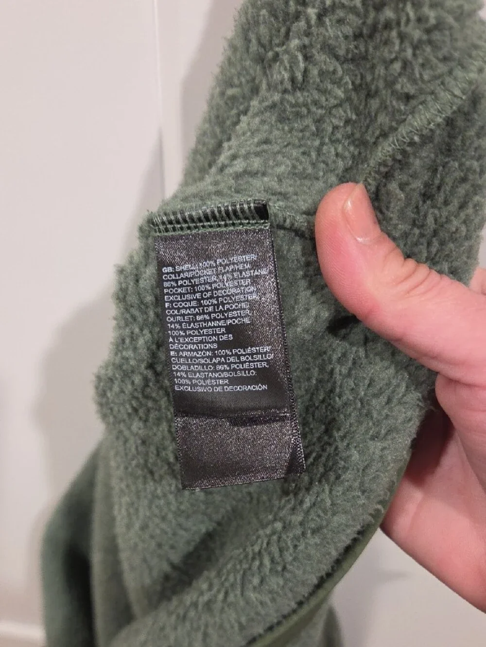 The North Face soft olive
